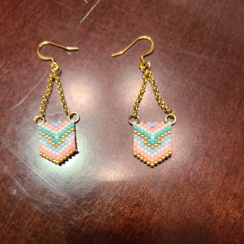 Handmade Indigenous earrings